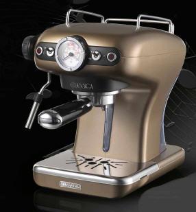 Ariete 1389 00M138916AR0 CAFFE` RETRO` 1389 BRONZE Kaffeemaschine Wasserfilter