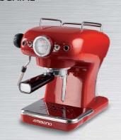 Ariete 1389 00M138906ALCH CAFFè RETRò 1389 (RED) Kaffeemaschine Espressohalter