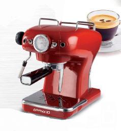 Ariete 1389 00M138906ALD CAFFè RETRò 1389 (RED) Kaffeemaschine