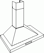 Atag EG3..K Piramide schouwkap, voor combinatie met externe motor Ersatzteile und Zubehör