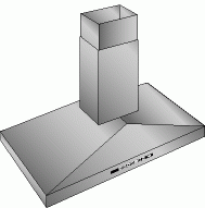 Atag EG4..V/2 Luxe, opvallend vormgegeven schouwafzuigkap Beleuchtung Anschlussmaterial