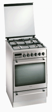 Atag FG353L Fornuis met infra/hetelucht oven en gaskookplaat Ofen-Mikrowelle Scharnier