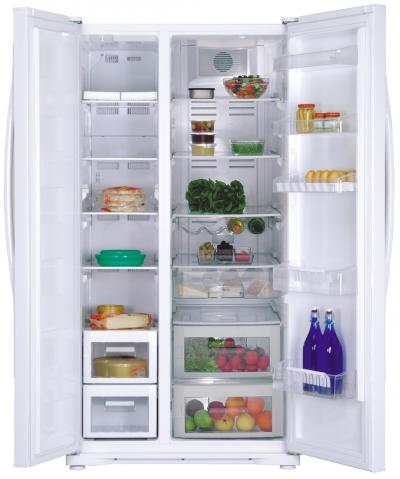 Beko GNE V120W 114653 Tiefkühlschrank Streifen