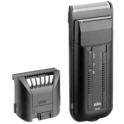 Braun 2540 S, black-translucent Clamshell 5596 E-Razor, Shave & Shape, Entry 65596711 Elektronik Kabel