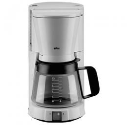 Braun 3066 KF 140, white 0X63066700 AromaSelect, FlavorSelect Camping Kaffee