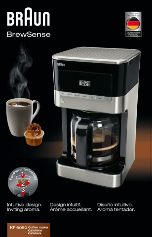 Braun KF6050BK 0X13211025 BrewSense Coffee Maker 3107 - KF6050BK Kaffeemaschine
