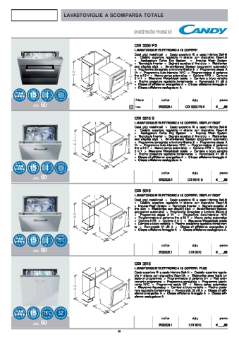 Candy LS CDS 155X-S 32900096 Waschvollautomat Ersatzteile