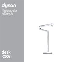 Dyson CD06 294643-01 CD06 Desk EU Bk/Bk () (Black/Black) Beleuchtung