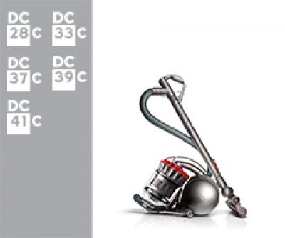 Dyson DC28C/DC30C/DC33C/DC37C/DC39C Origin/DC41C 01846-01 DC33C Allergy Musclehead Euro 101846-01 (Iron/Bright Silver/Satin Yellow) 1 Staubsauger Grundplatte