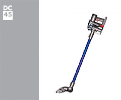 Dyson DC45 09477-01 DC45 Euro 209477-01 (Iron/Moulded White/Natural) 2 Staubsauger Grundplatte