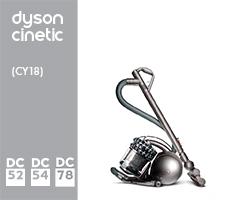 Dyson DC52/DC54/DC78/CY18 204534-01 DC52 Allergy Complete Euro (Iron/Bright Silver/Satin Silver & Red) Staubsauger Hülle
