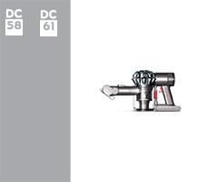 Dyson DC58/DC61 16856-01 DC61 Top Dog EU 216856-01 (Iron/Moulded Yellow) 2 Staubsauger Saugerdüse