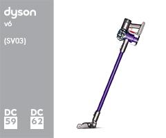 Dyson DC59/DC62/SV03 27488-01 SV03 Slim Pro EU/RU/CH Ir/MWh/Nt 227488-01 (Iron/Moulded White/Natural) 2 Staubsauger Filter