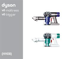 Dyson HH08/v6 mattress/v6 trigger 209433-01 HH08 Mattress Euro (Moulded White/Sprayed Nickel & Teal/Teal) Staubsauger Gehäuse