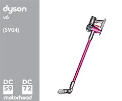 Dyson SV04/v6 248343-01 SV04 Animal Extra EU/RU/CH Ir/SNk/Ir (Iron/Sprayed Nickel/Iron) Staubsauger Möbeldüse