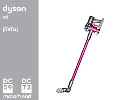 Dyson SV04/v6 248343-01 SV04 Animal Extra EU/RU/CH Ir/SNk/Ir (Iron/Sprayed Nickel/Iron) Staubsauger Saugerbürste