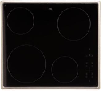 Etna A260ARVS/E01 Keramische kookplaat met Touch control-bediening Ofen Kochplatte