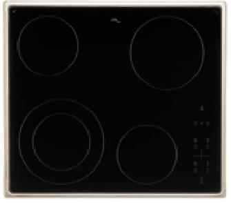 Etna A261AZT/E01 Keramische kookplaat met Touch control-bediening Küchenherd Kochplatte