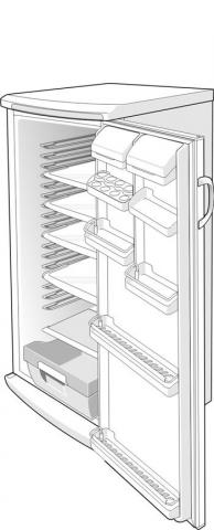 Frigidaire HS2966/01 RLE1099A 224802 Kühlschrank Fassung