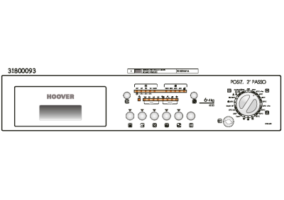 Hoover HDB 642-80 31800093 Waschmaschinen Ersatzteile