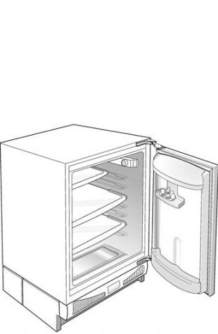 Lec HPI1566/00 IL6026W 162042 Gefrierschrank Beleuchtung