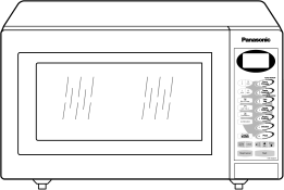 Panasonic NN-A524 Ofen-Mikrowelle Gitter