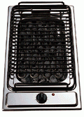 Pelgrim DOBQ 30 Barbecue in Domino-uitvoering, 300 mm breed Kochen Knopf