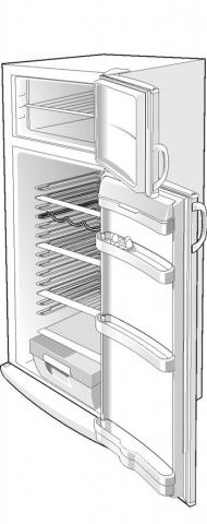 Proline HZS3266/02 FD33B 125740 Kühlschrank Beleuchtung