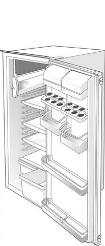 Teka HTI2126/03 TKI-210 148930 Kühlschrank Abdeckkappe