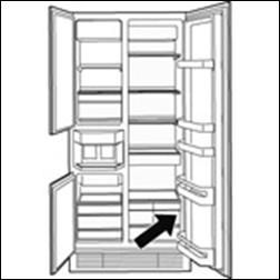 Kühlschrank Typenschild finden 12