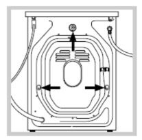 Transportbolzen Waschmachine