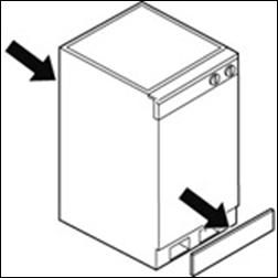 Waschmaschine Typenschild finden 7